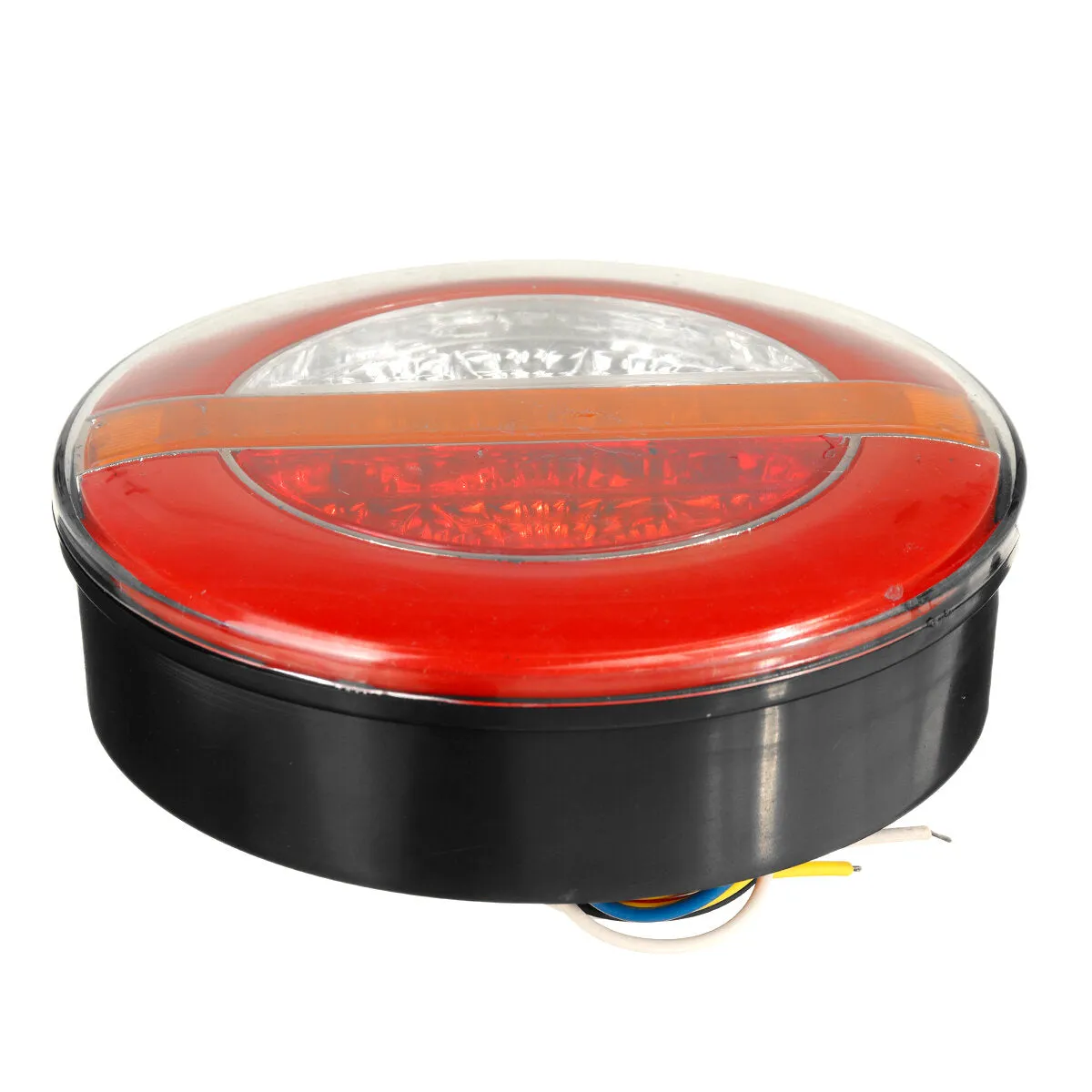 12-24V 20LED Neon Hamburger Rear Tail Lights Turn Signal Reverse Lamp For Truck Lorry Van Caravan Bus Camper