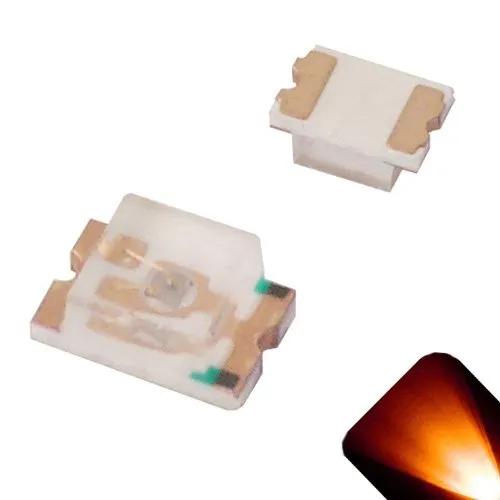 1206 SMD LED Clear/Transparent Chip Type