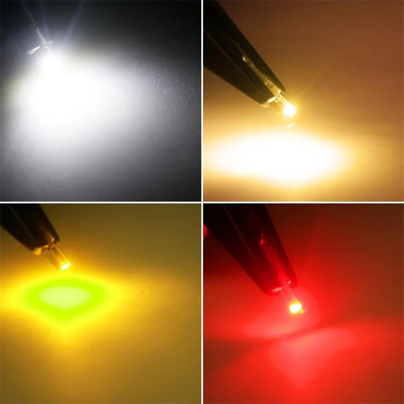 1206 SMD LED Clear/Transparent Chip Type