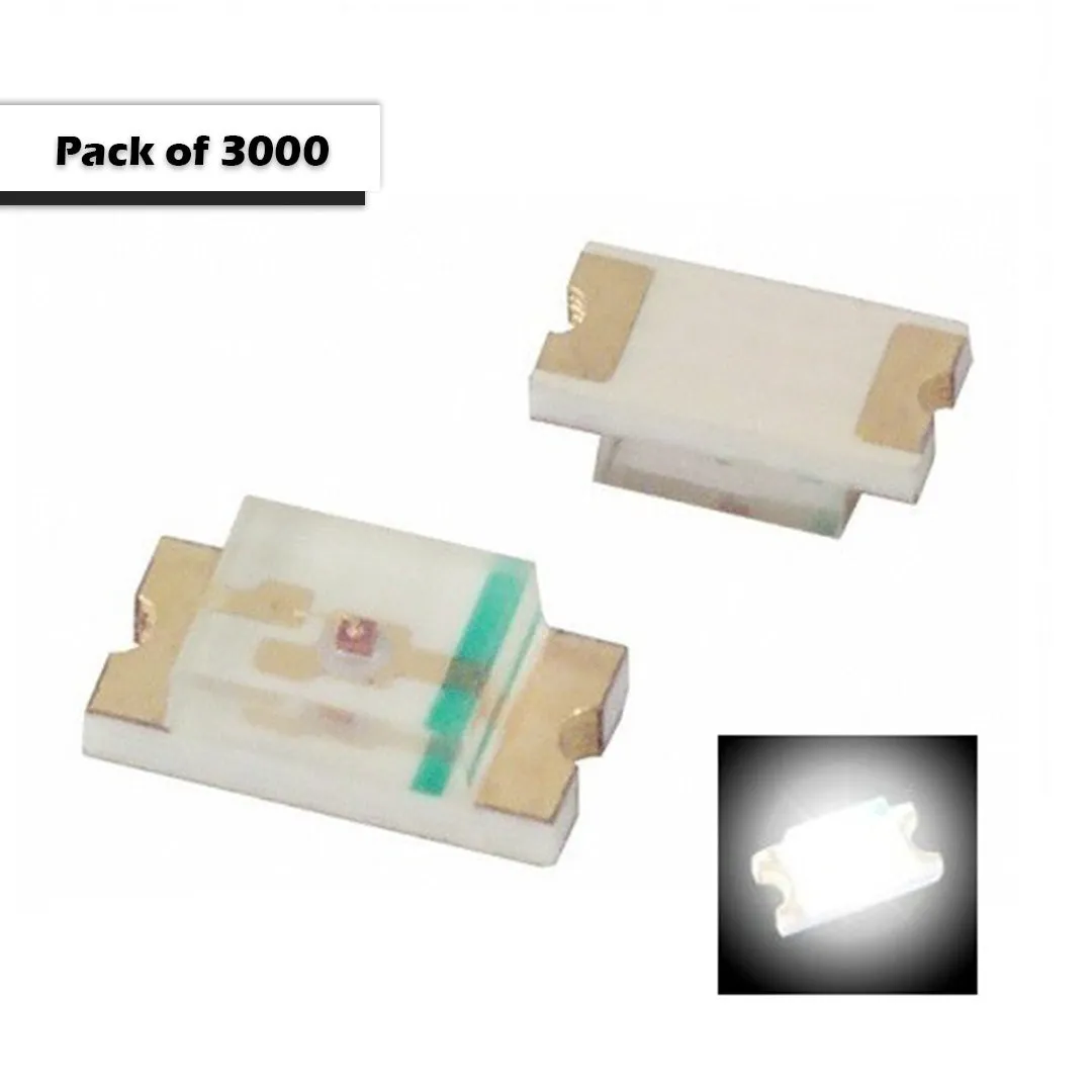 1206 SMD LED Clear/Transparent Chip Type