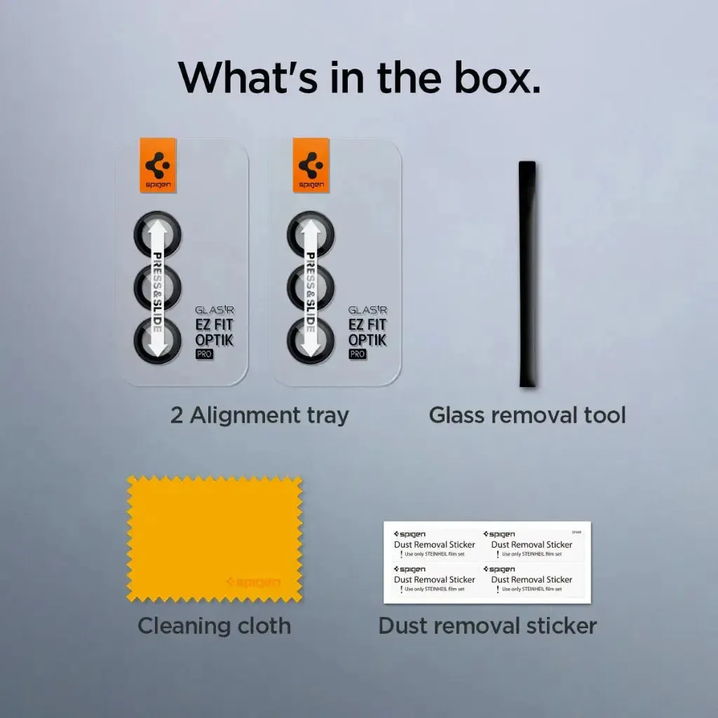 [2 Pack] Galaxy Z Fold 5 Camera Lens Protector EZ Fit Optik Pro