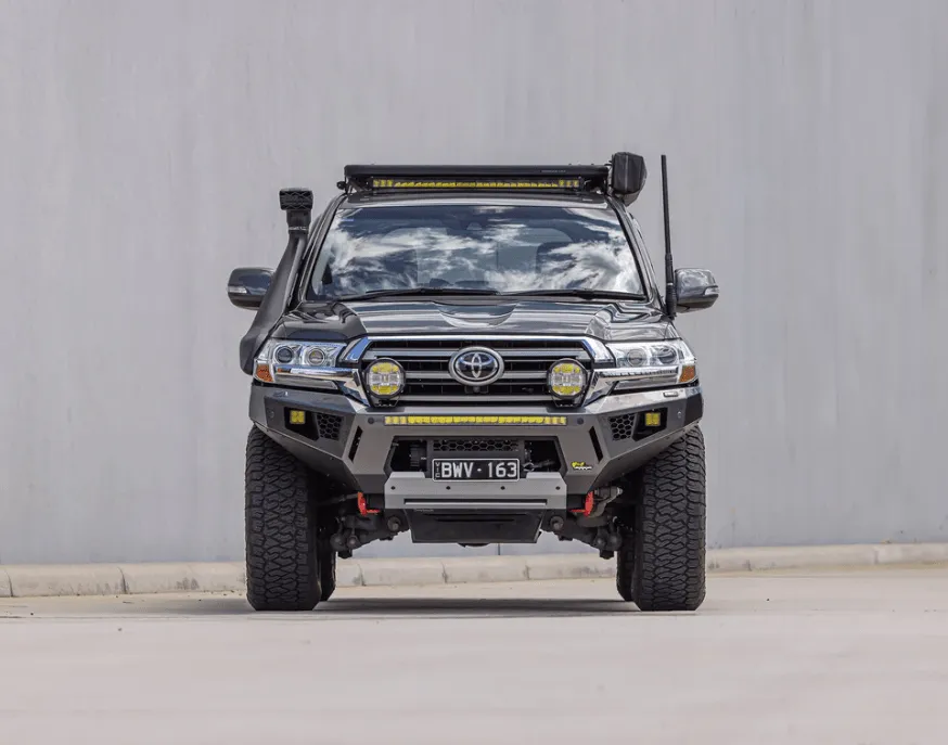 200 Series Bull Bar - Ironman 4x4 Raid No Loop Suits 2015 
