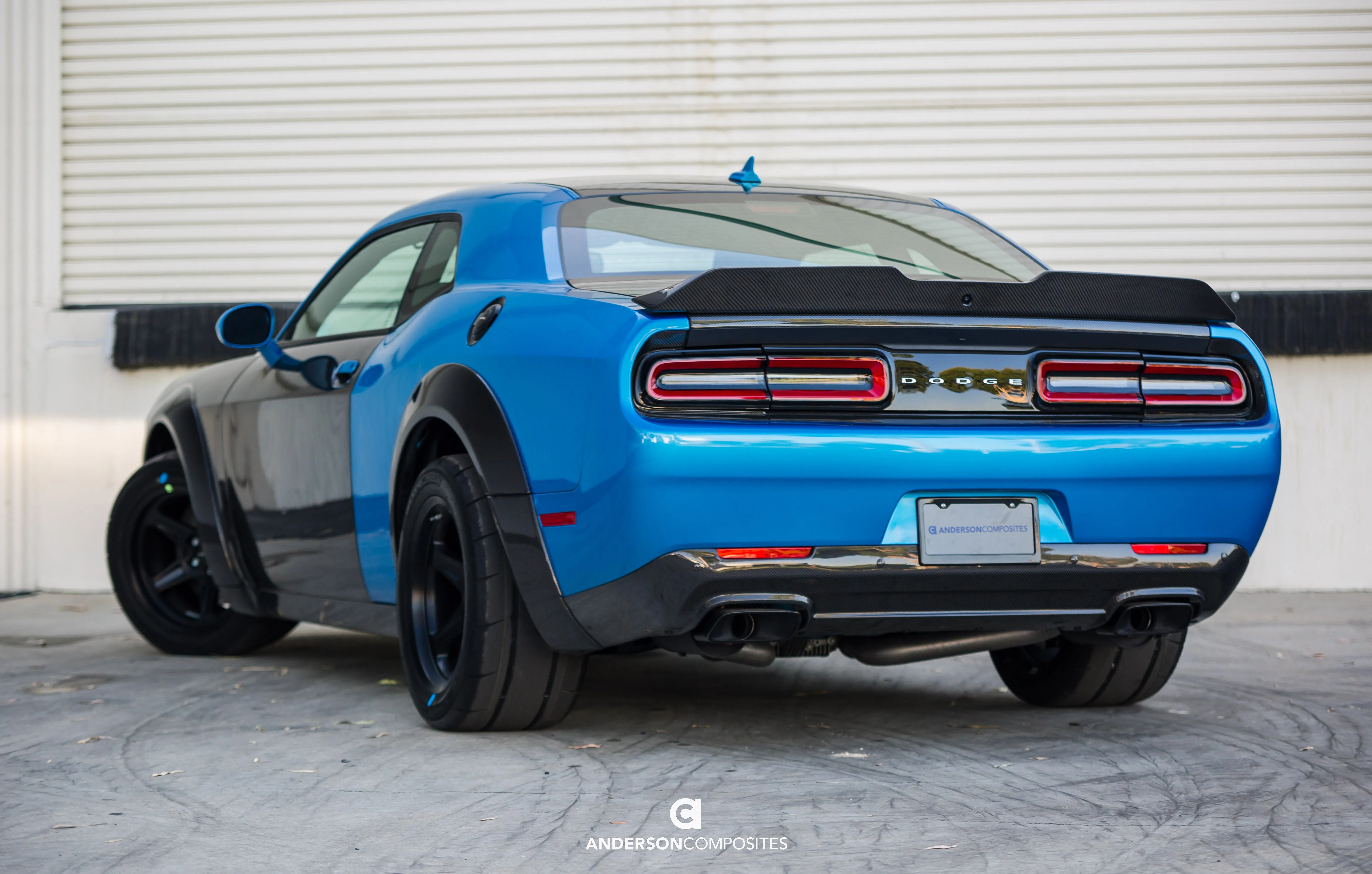 2018 - 2023 Dodge Challenger Hellcat Widebody / Demon / Redeye Carbon Fiber Rear Valance
