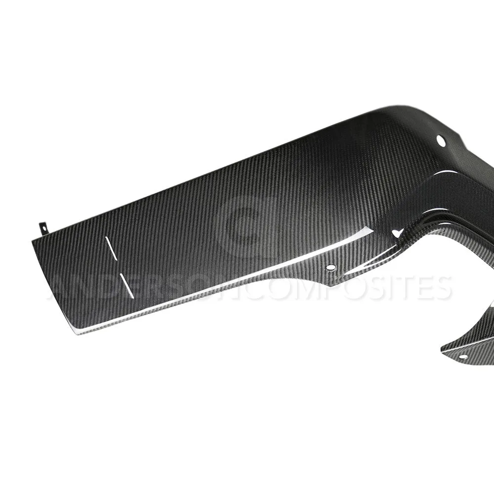 2018 - 2023 Dodge Challenger Hellcat Widebody / Demon / Redeye Carbon Fiber Rear Valance