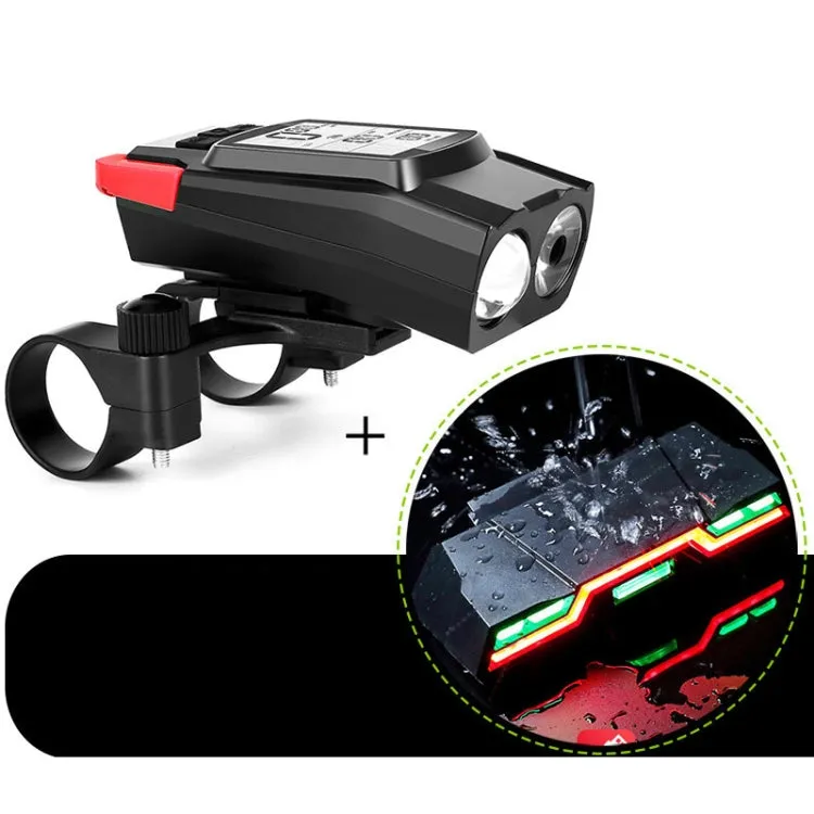 3 In 1 Wireless Bicycle Code Meter Lamp Strong Light Front Light