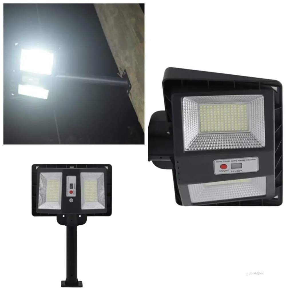 300W Solar Street Light 5000mah Battery With 6V 8W Solar Panel OP080