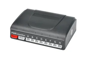8 Ultrasonic Sensor Parking System - 2 Inch LCD Display, Audio Alert, 0.3 To 2.5M Detecting Distance