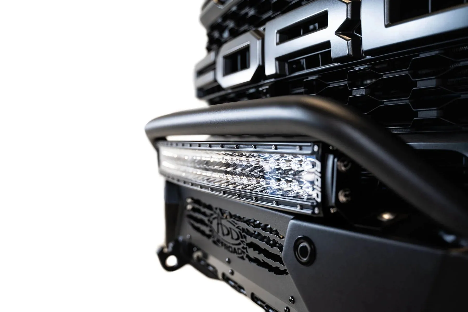 Addictive Desert Designs Honey Badger Front Bumper W/Top Hoop - 2021  Ford F-150 Raptor / Raptor R  - F210221180103
