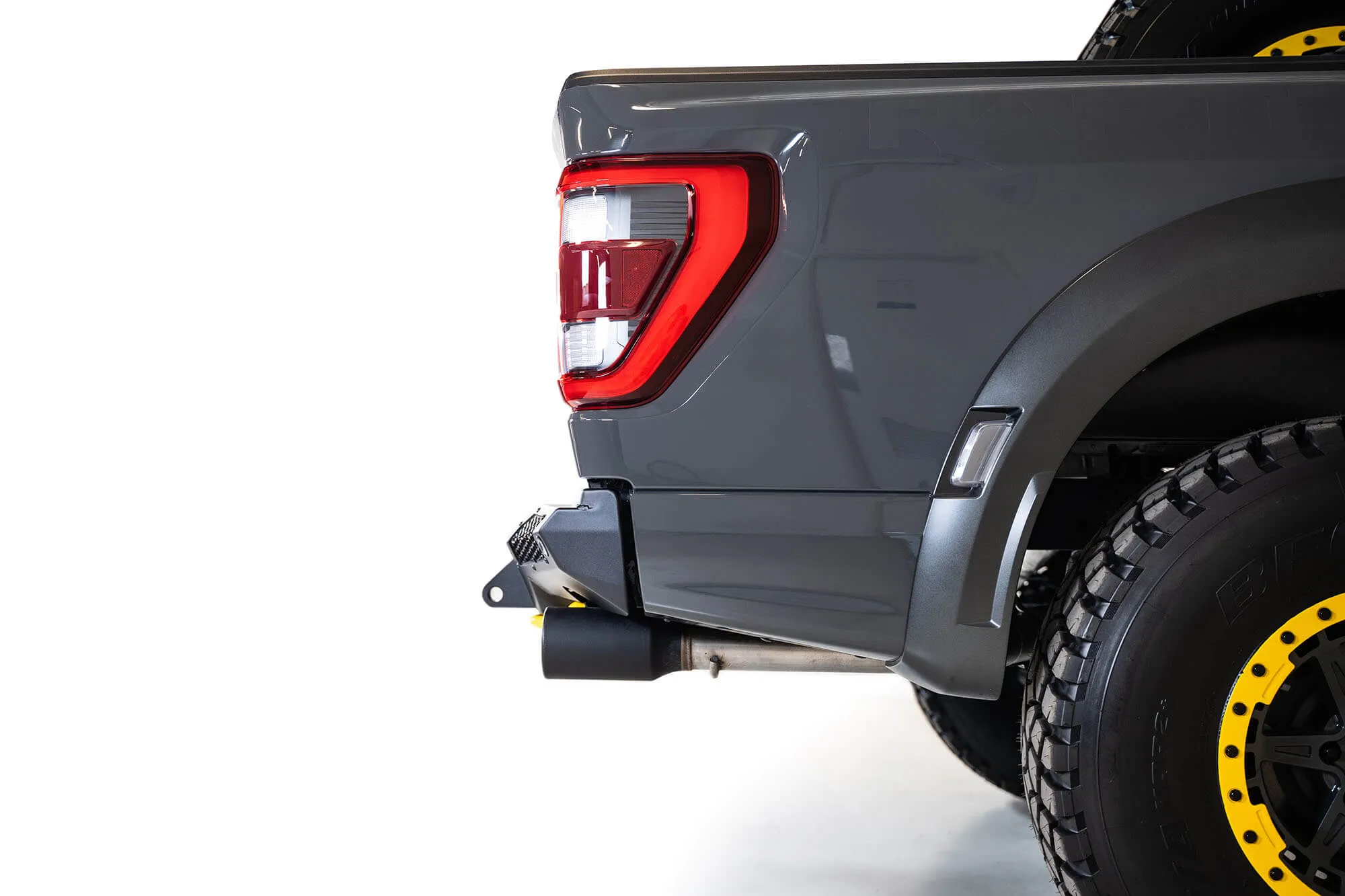 Addictive Desert Designs HoneyBadger Rear Bumper - 2021  Ford F-150 Raptor - R210151430103