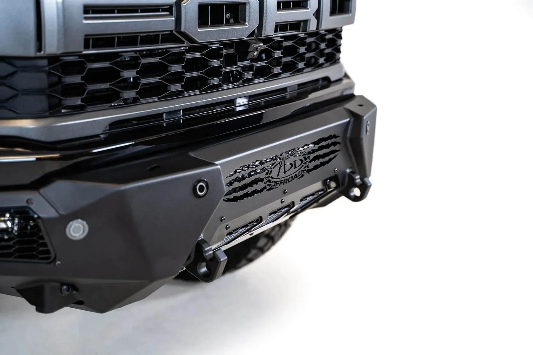 Addictive Desert Designs Raptor/Raptor R Honeybadger Front Bumper- 2021  Ford F-150 - F210211180103