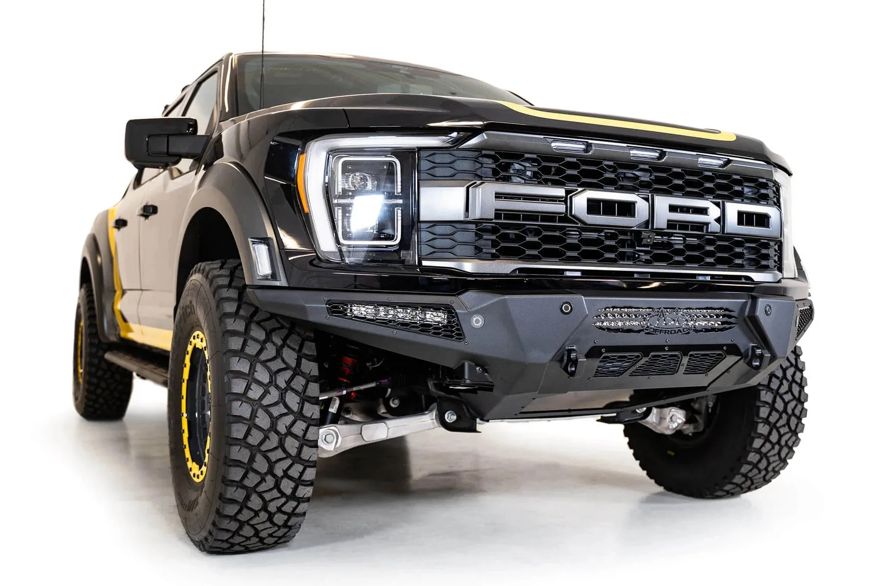 Addictive Desert Designs Raptor/Raptor R Honeybadger Front Bumper- 2021  Ford F-150 - F210211180103