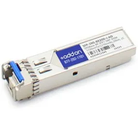 Addon Cisco Sfp-10G-Bx20D-I Compatible Taa Compliant 10Gbase-Bx Sfp  Transceiver (Smf, 1330Nmtx/1270Nmrx, 20Km, Lc, Dom, Rugged)