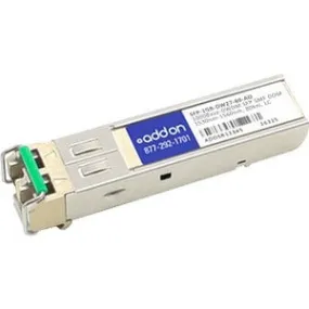 Addon Msa And Taa Compliant 1000Base-Dwdm 100Ghz Sfp Transceiver (Smf, 1555.75Nm, 80Km, Lc, Dom)