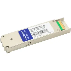 AddOn MSA and TAA Compliant 10GBase-CWDM XFP Transceiver (SMF, 1590nm, 40km, LC, DOM) XFP-10GB-CW59-40-AO