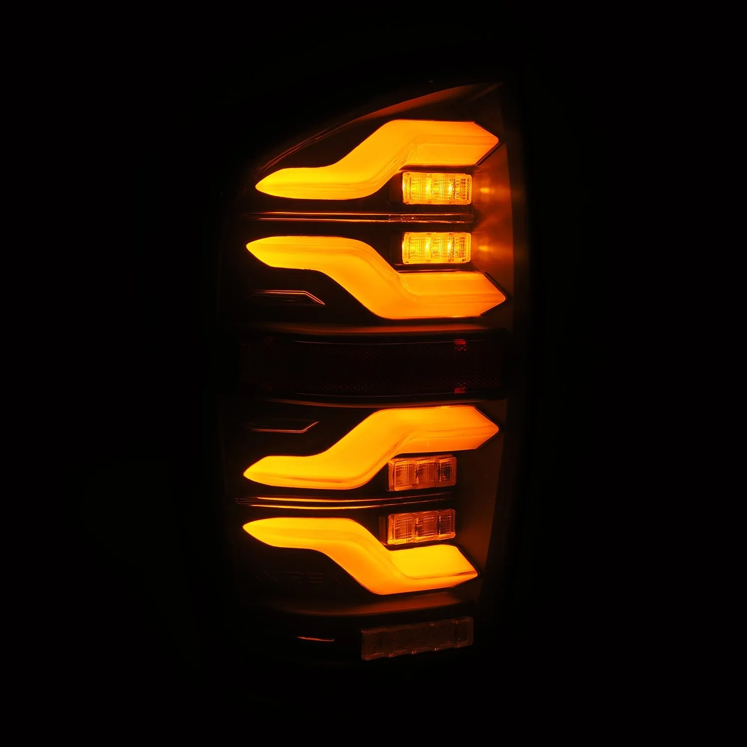 AlphaRex 16-21 Toyota Tacoma LUXX LED Taillights Blk w/Activ Light/Seq Signal (arx680090)