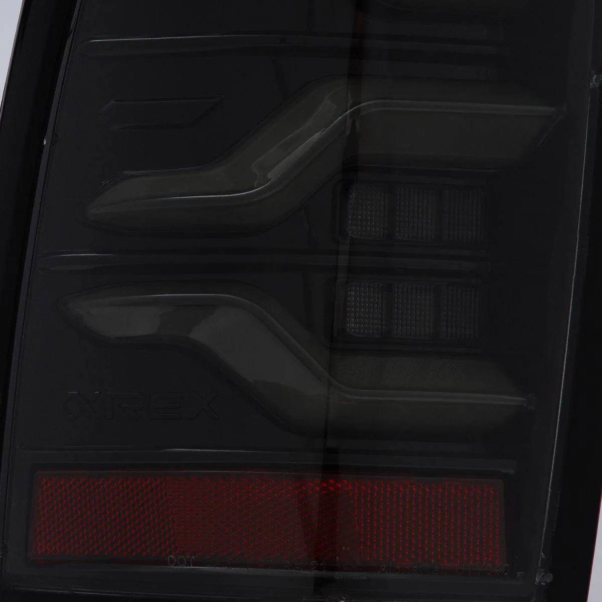 AlphaRex LUXX-Series Sequential Alpha-Black LED Tail Lights | 2005-2015 Toyota Tacoma (680050)