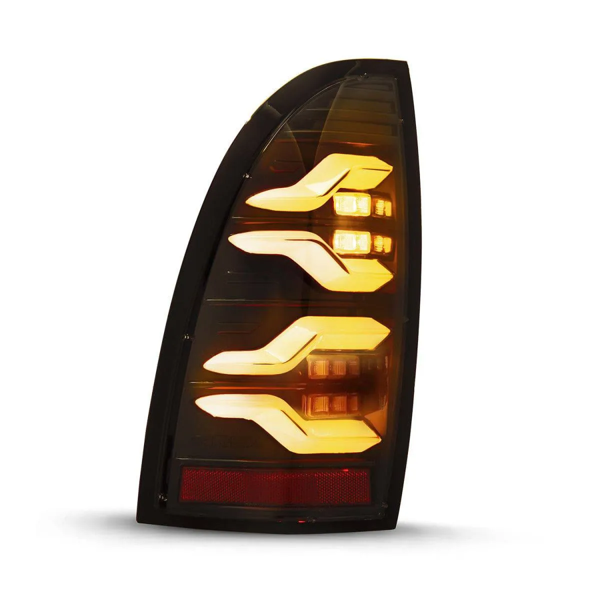 AlphaRex LUXX-Series Sequential Alpha-Black LED Tail Lights | 2005-2015 Toyota Tacoma (680050)