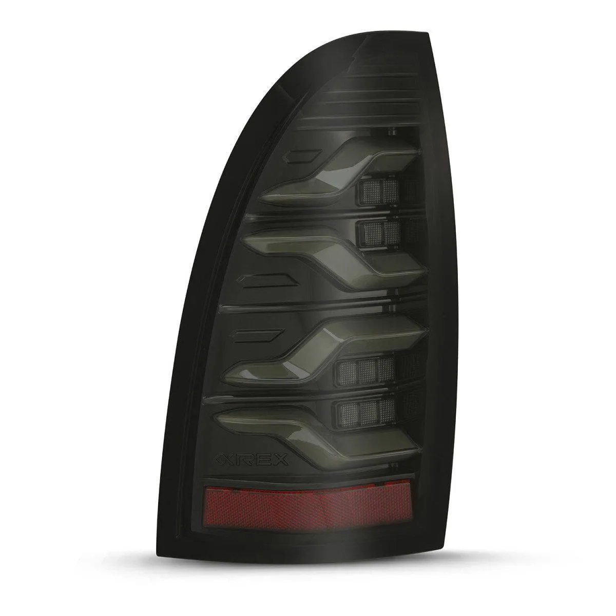 AlphaRex LUXX-Series Sequential Alpha-Black LED Tail Lights | 2005-2015 Toyota Tacoma (680050)