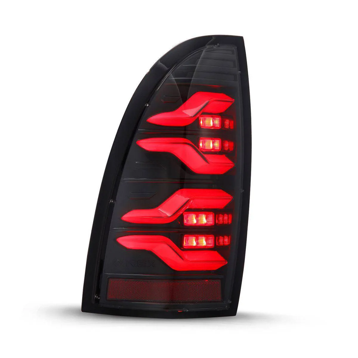 AlphaRex LUXX-Series Sequential Alpha-Black LED Tail Lights | 2005-2015 Toyota Tacoma (680050)
