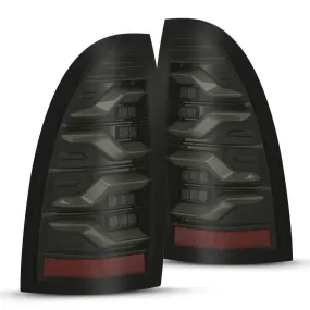 AlphaRex LUXX-Series Sequential Alpha-Black LED Tail Lights | 2005-2015 Toyota Tacoma (680050)