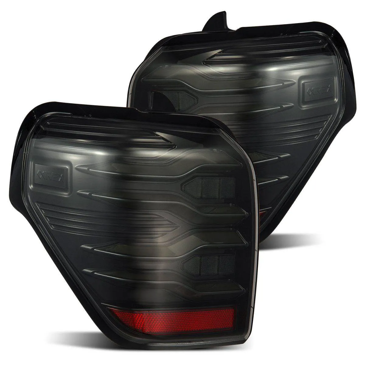 AlphaRex LUXX-Series Sequential Alpha-Black LED Tail Lights | 2010  Toyota 4Runner (690030)