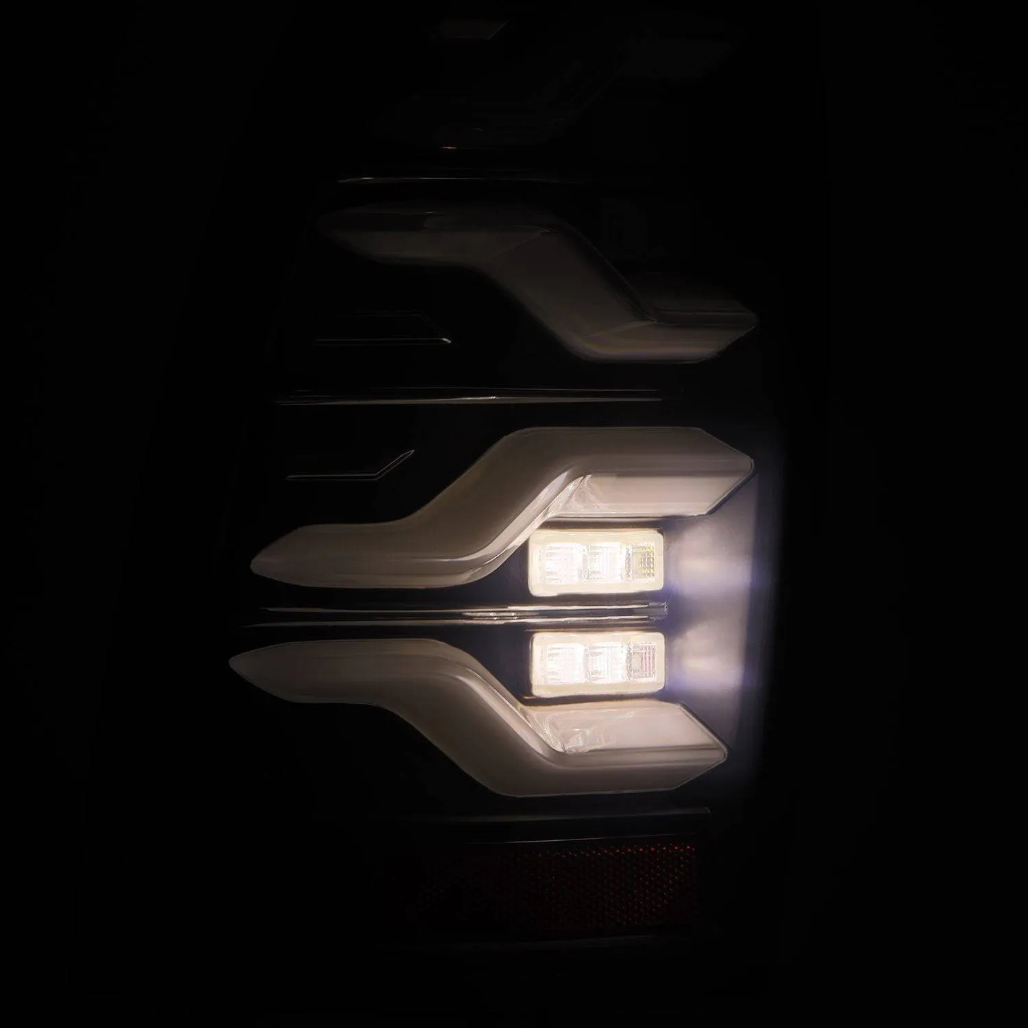AlphaRex LUXX-Series Sequential Black LED Tail Lights | 2005-2015 Toyota Tacoma (680060)