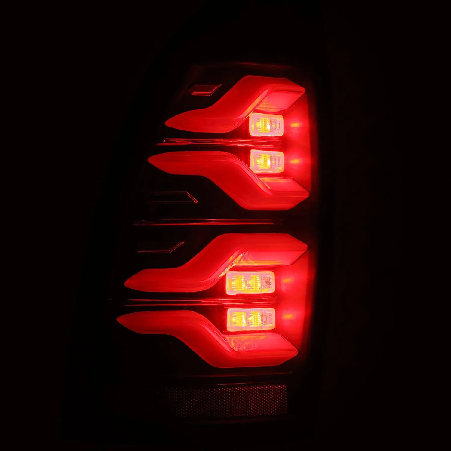 AlphaRex LUXX-Series Sequential Black LED Tail Lights | 2005-2015 Toyota Tacoma (680060)