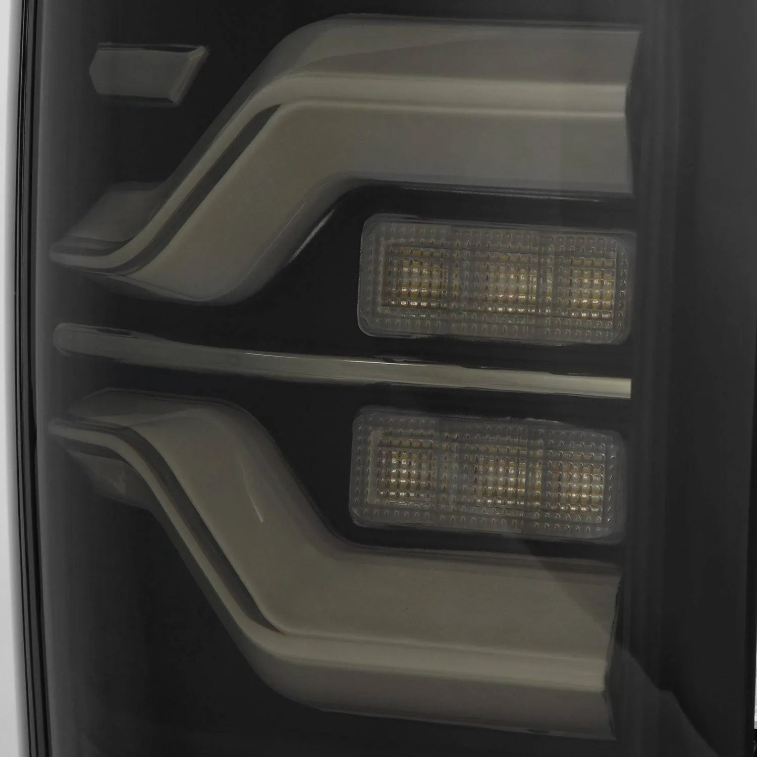 AlphaRex LUXX-Series Sequential Black LED Tail Lights | 2005-2015 Toyota Tacoma (680060)
