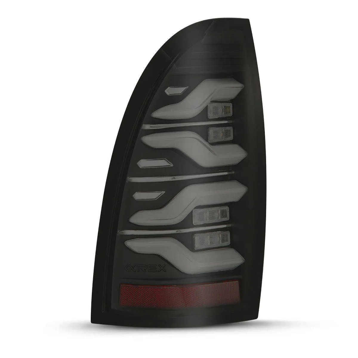 AlphaRex LUXX-Series Sequential Black LED Tail Lights | 2005-2015 Toyota Tacoma (680060)