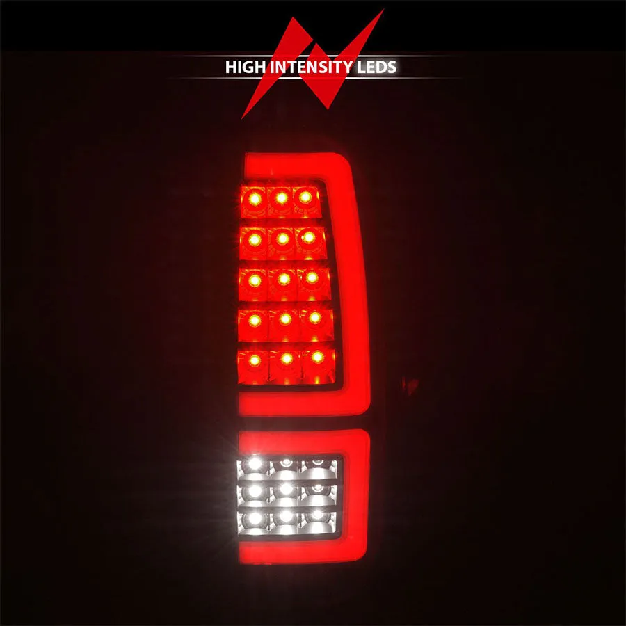 ANZO Full LED Tail Lights With Sequential Turn Signal - Black | 2014-2021 Toyota Tundra