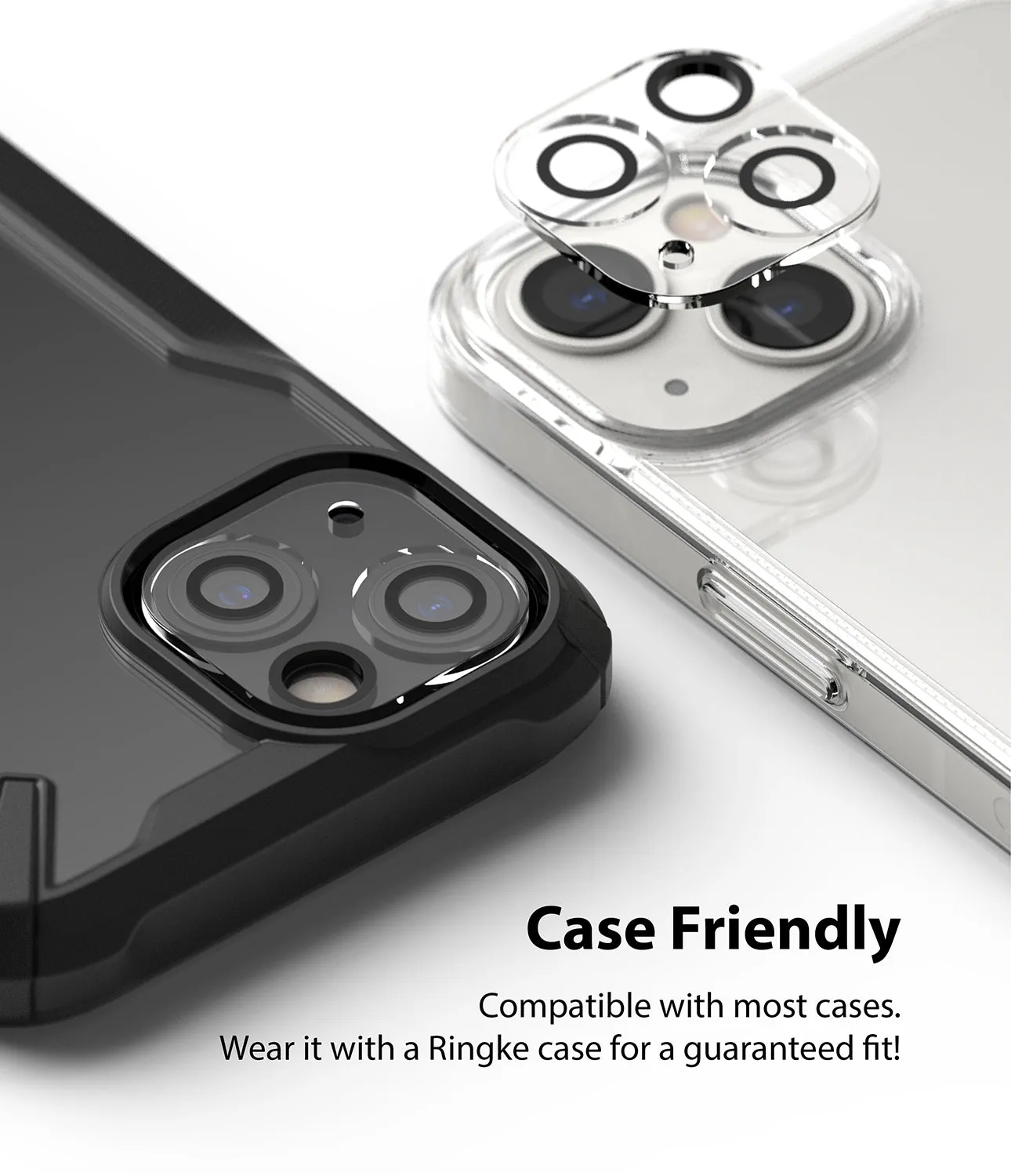 Apple iPhone 13 / 13 mini | Invisible Defender Camera Protector Glass| 2 Pack
