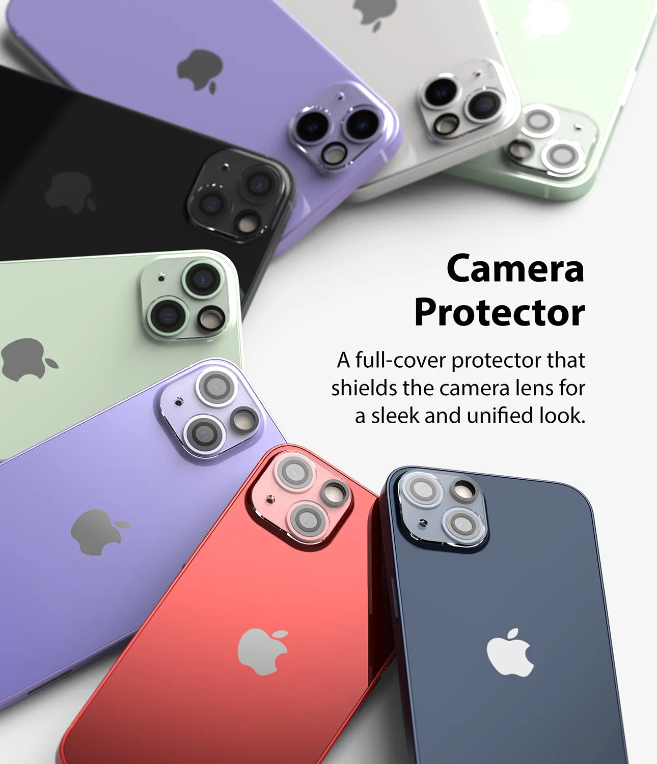 Apple iPhone 13 / 13 mini | Invisible Defender Camera Protector Glass| 2 Pack