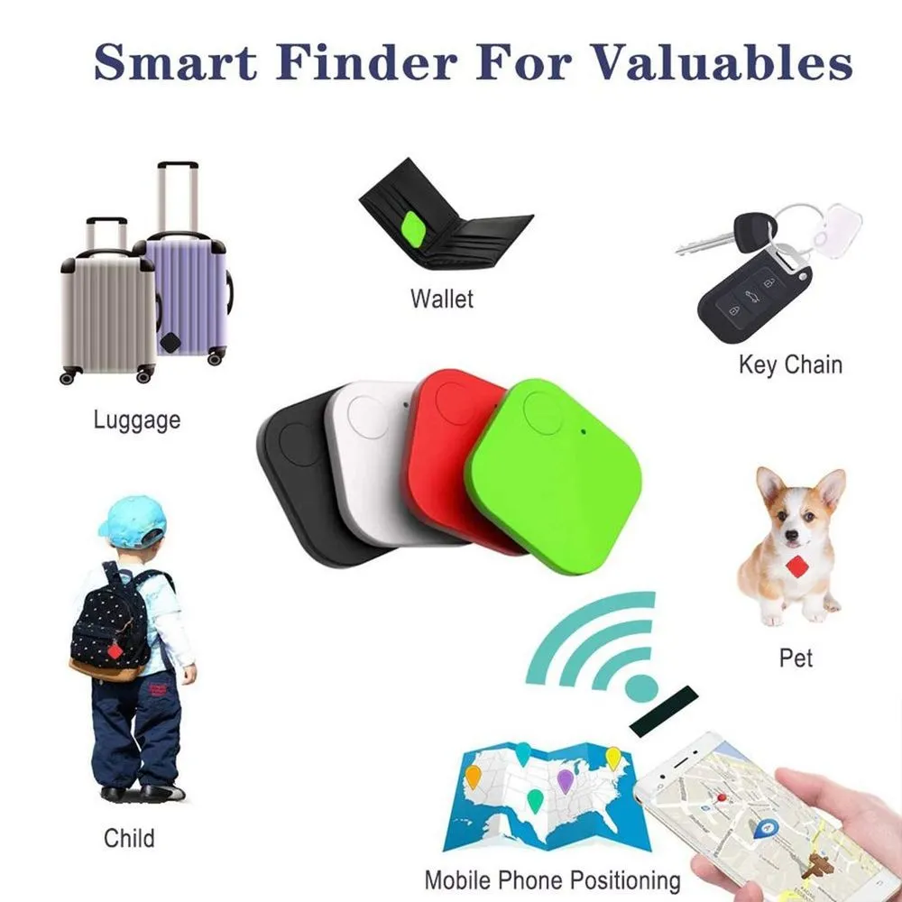 Aquarius Square Blutooth Key Finder[Black]