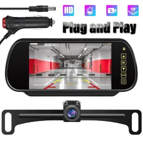 Backup Camera for Trucks 7 inch Dvr Monitor System Waterproof