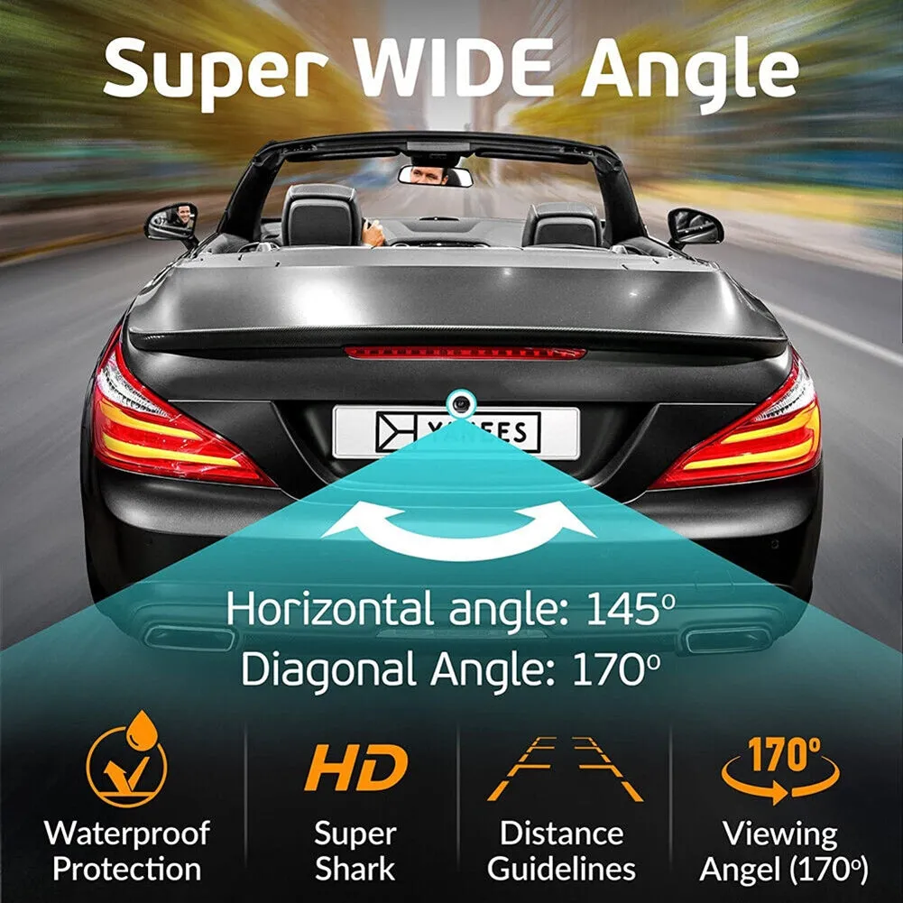 Backup Camera for Trucks 7 inch Dvr Monitor System Waterproof