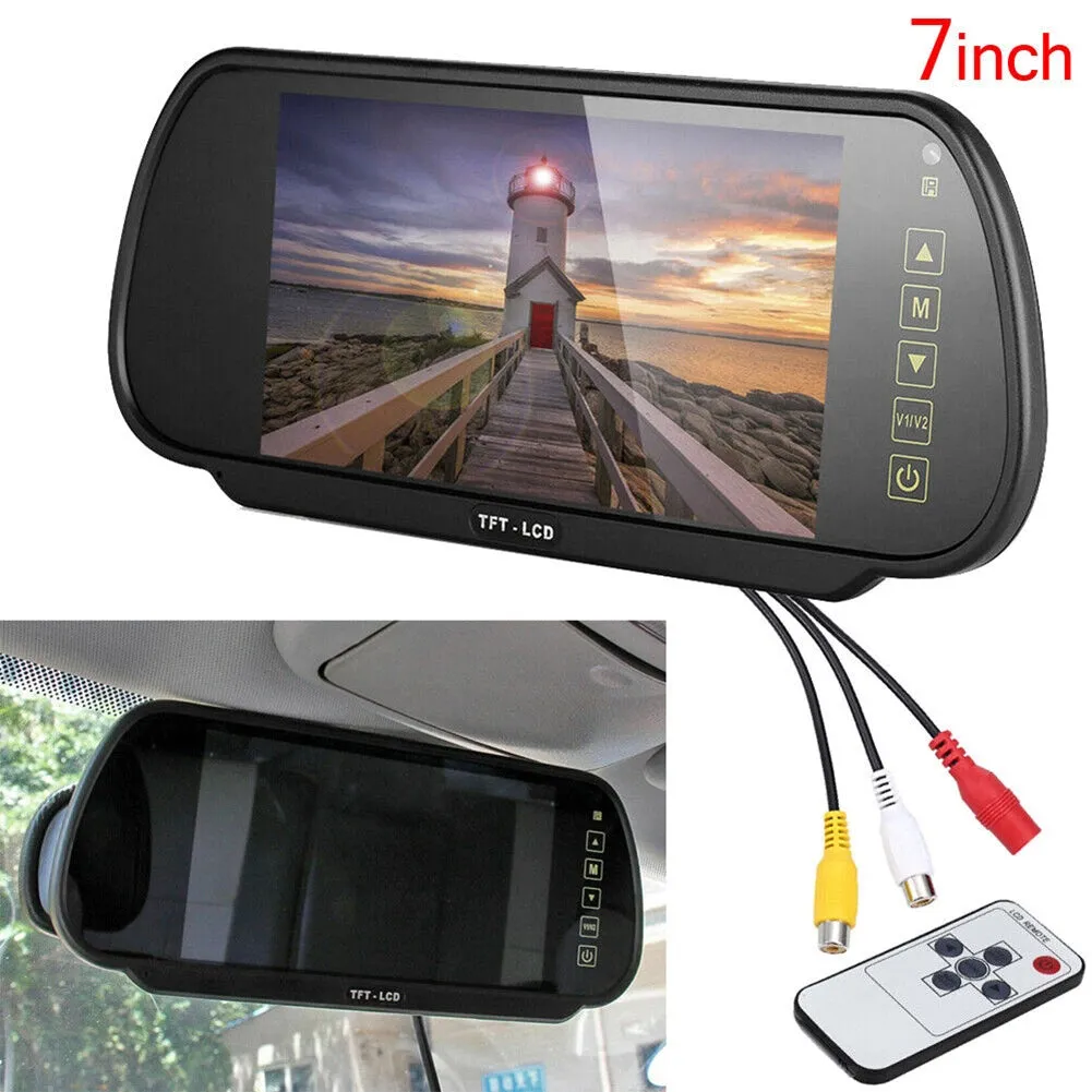 Backup Camera for Trucks 7 inch Dvr Monitor System Waterproof