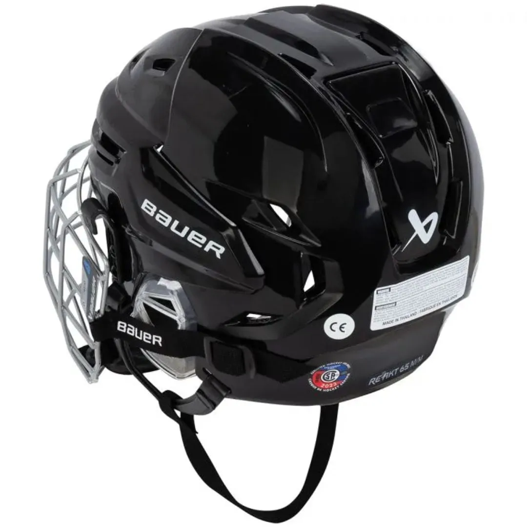 Bauer RE-AKT 65 Senior Hockey Helmet Combo