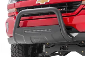 Black LED Bull Bar - Chevy/GMC 1500 Truck & SUV (07-20)