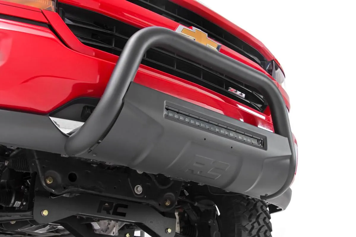 Black LED Bull Bar - Chevy/GMC 1500 Truck & SUV (07-20)