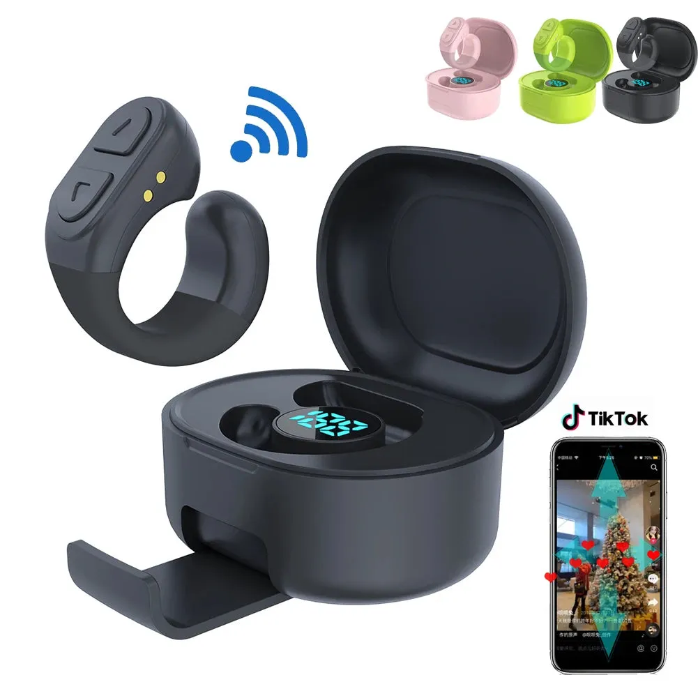 Bluetooth backup camera|For Tiktok Fingertip Remote Scrolling Ring