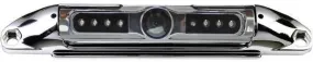 BOYO VTL400CIR Bar-Type 140deg License Plate Camera with IR Night Vision & Parking-Guide Lines (Chrome)