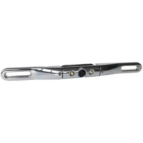BOYO VTL402TJ Slim Bar-Type License Plate Camera with LEDs & Trajectory Parking Lines (Chrome)
