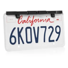BOYO VTL425TJ - Ultra Slim Bar-Type License Plate Backup Camera with Active Parking Lines (Black)