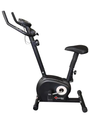 BU-510-AL152 Steel Exercise Upright Bike | Black | Orange With Warranty