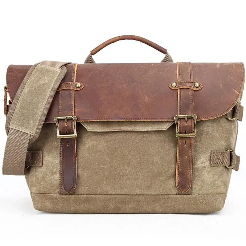 Camera Messenger Bag Retro Canvas Satchel