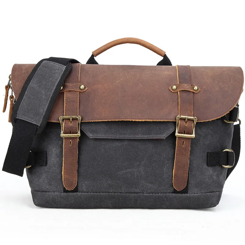 Camera Messenger Bag Retro Canvas Satchel