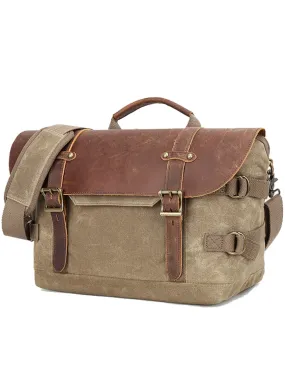 Camera Messenger Bag Retro Canvas Satchel