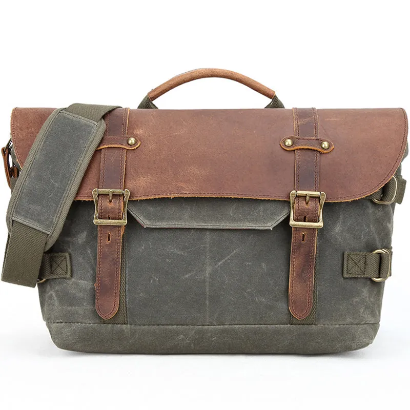 Camera Messenger Bag Retro Canvas Satchel