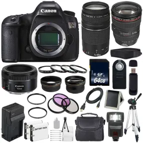 Canon EOS 5DS DSLR Camera (International Model) 0581C002   Canon EF 24-105mm f/4L is USM Lens   Canon EF 75-300 III Lens Ultimate Bundle