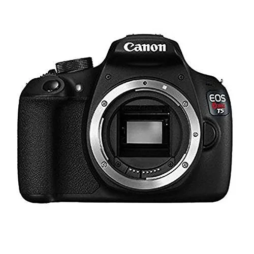 Canon EOS Rebel T5 DSLR Digital Camera & EF-S 18-55mm f/3.5-5.6 IS Lens   2x telephoto Lens   58mm Wide Angle Lens   Flash   59-Inch Tripod   UV Filter Kit   24GB SDHC card   Accessory Bundle